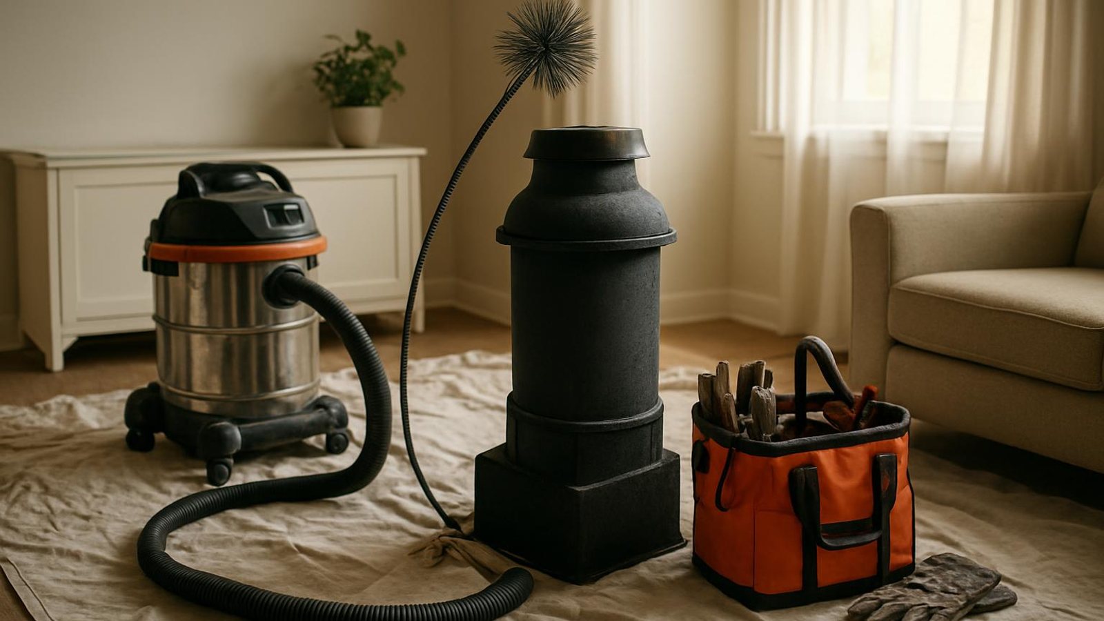 Practical chimney sweep & inspection in Stratford